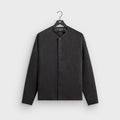 Kith Cupro Linen Long Sleeve Caelan Shirt - Black