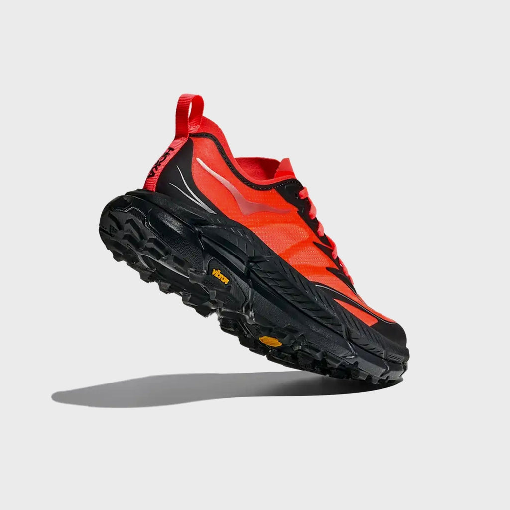 HOKA Mafate Speed 4 Lite - Neon Flame / Black