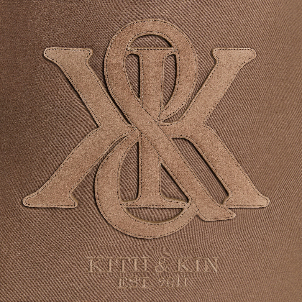 Kith Suede Applique Canvas Tote - Java