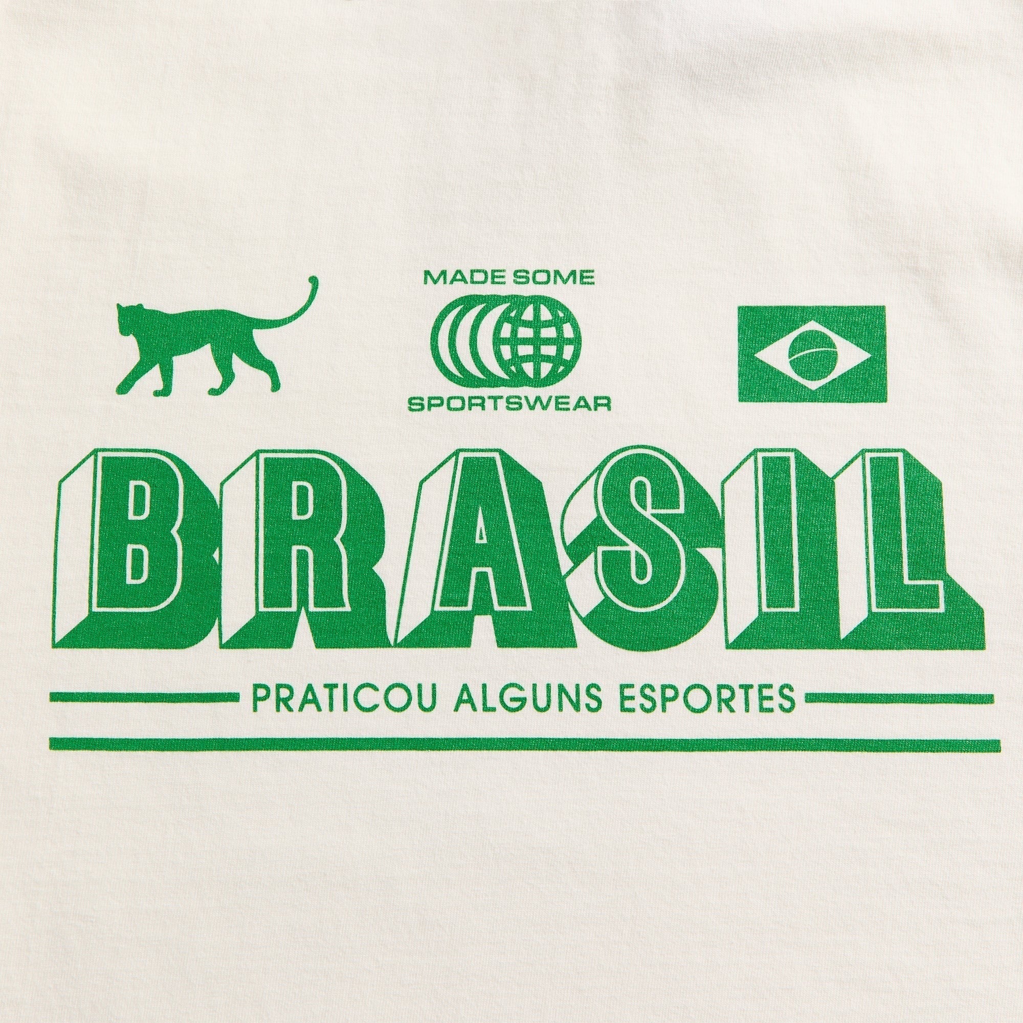 Made Some Brasil Sportwear Tee - Off White