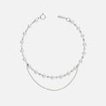 Justine Clenquet Annie Necklace - Palladium