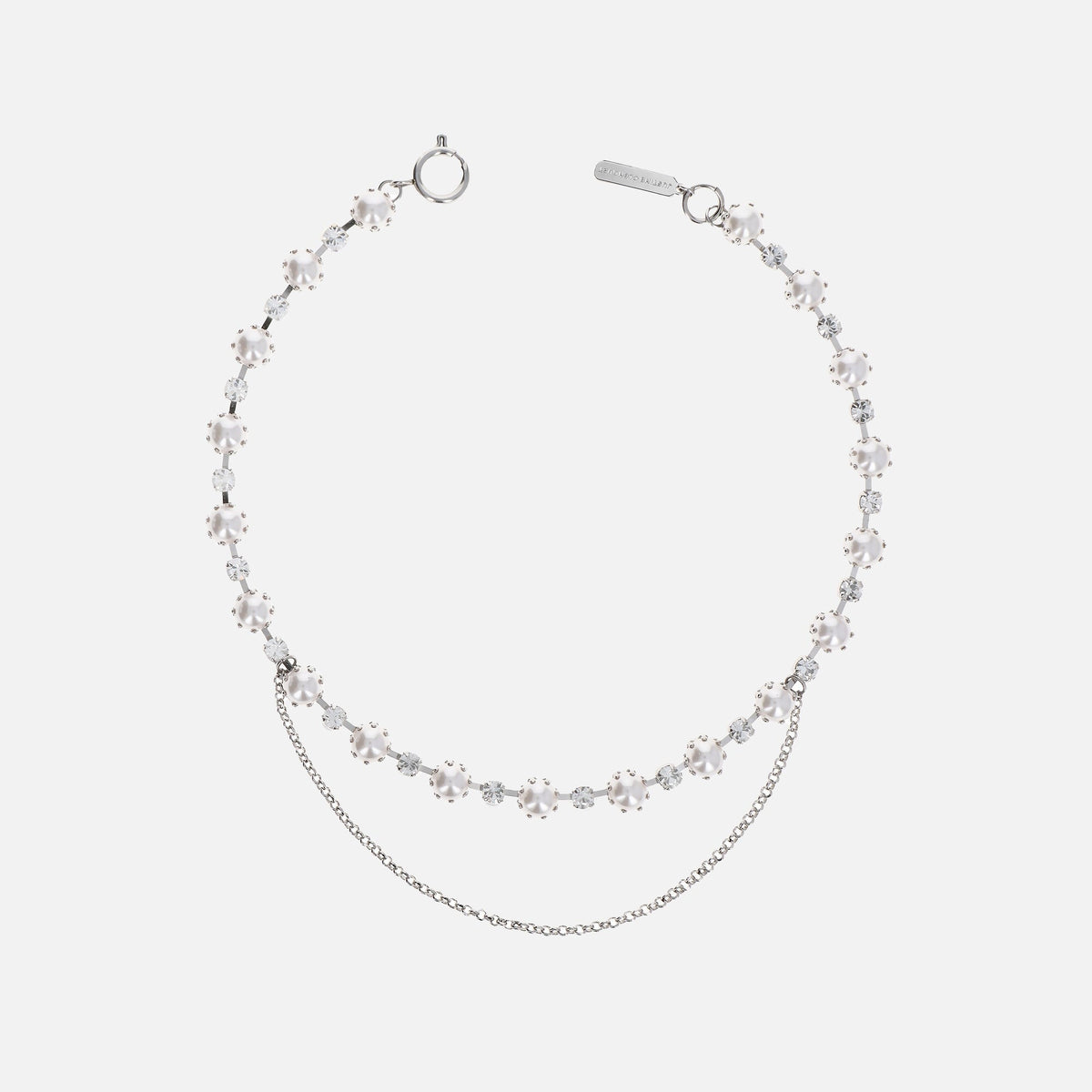 Justine Clenquet Annie Necklace - Palladium
