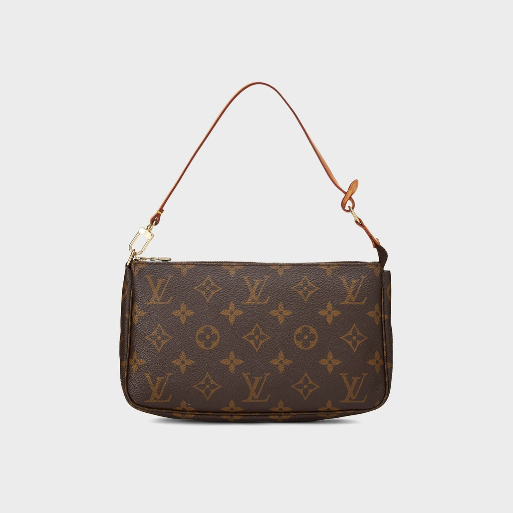 WGACA Louis Vuitton Monogram Pochette Accessoires V2 Bag - Brown