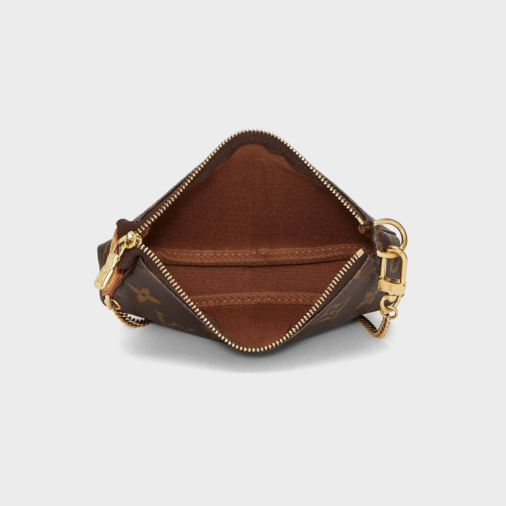 WGACA Louis Vuitton Monogram Canvas Pochette Accessoires - Brown