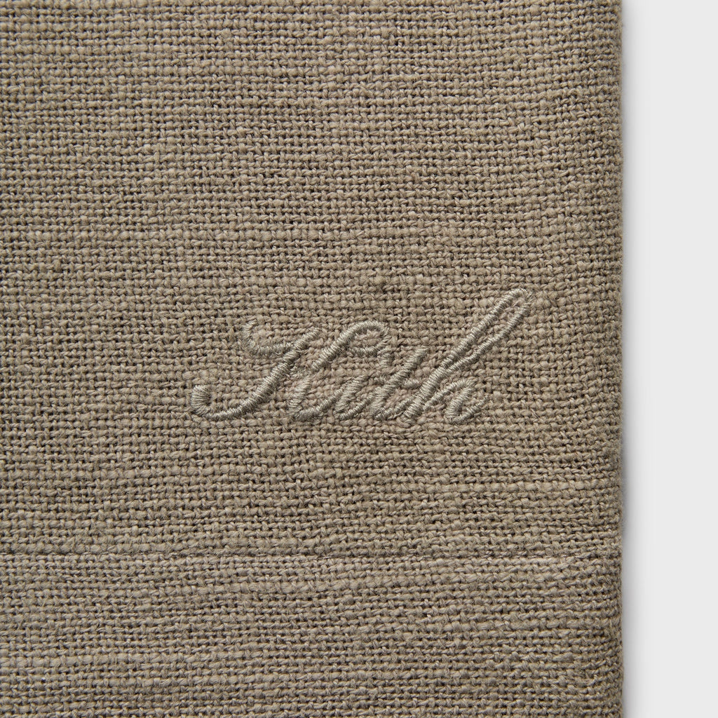 Kith Soft Woven Cropped Beckham Camp Collar Shirt - Folly