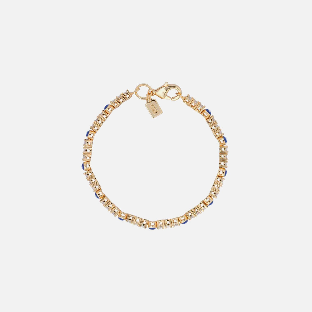 Crystal Haze Serena Bracelet x Evil Eye - Blue