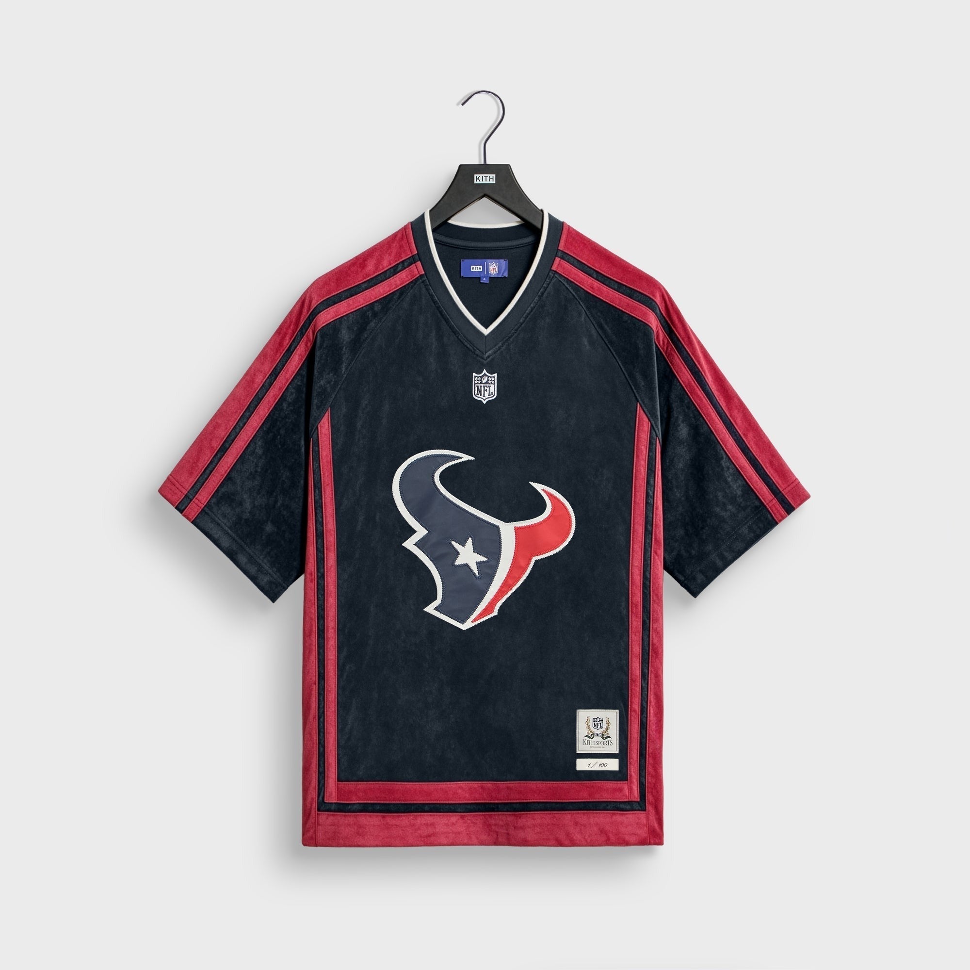Kith & the NFL for the Houston Texans Leon Shirt - Nocturnal
