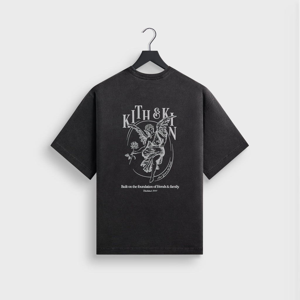Kith Guardian Alex Boxy Vintage Tee - Black