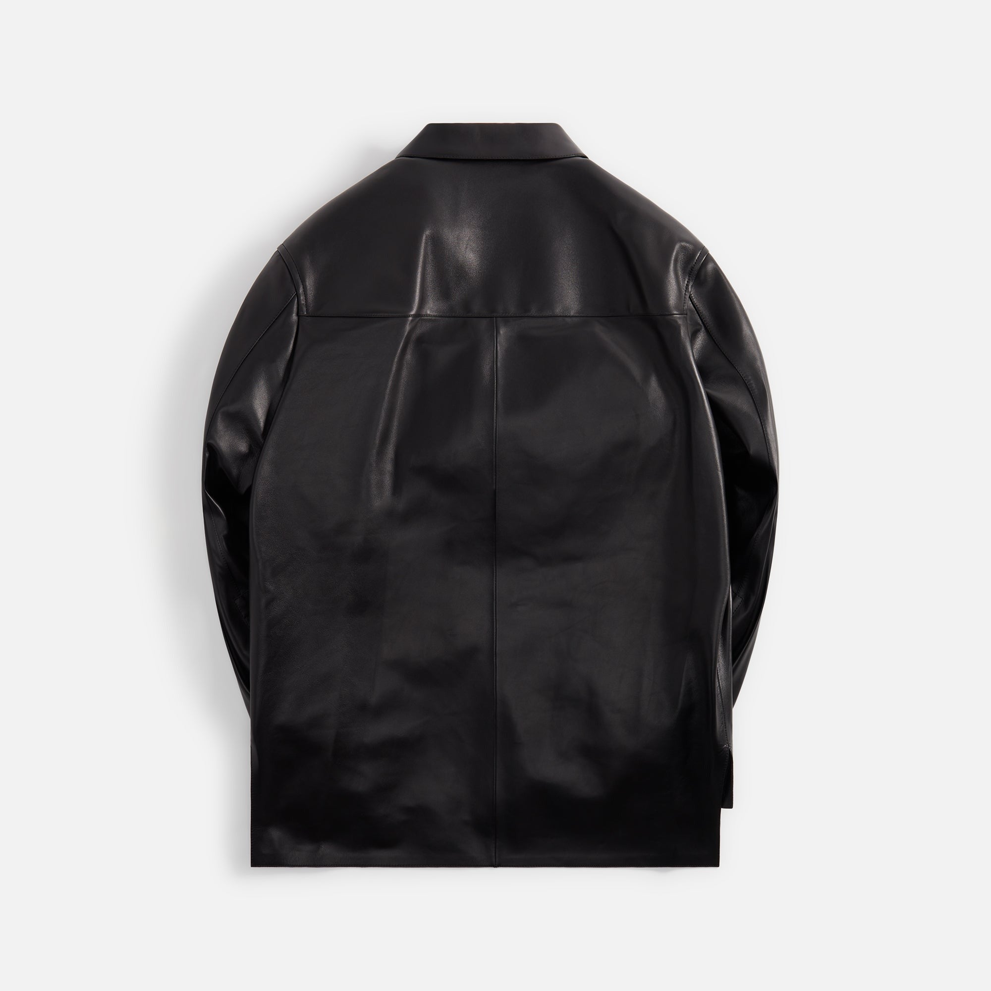Loewe Debossed Pocket Overshirt - Black