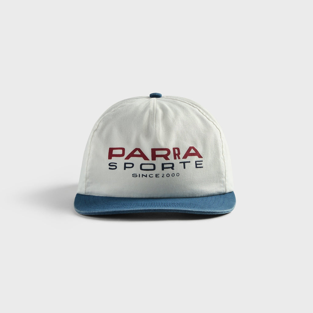 by Parra Sporte 5 Panel Cap - White