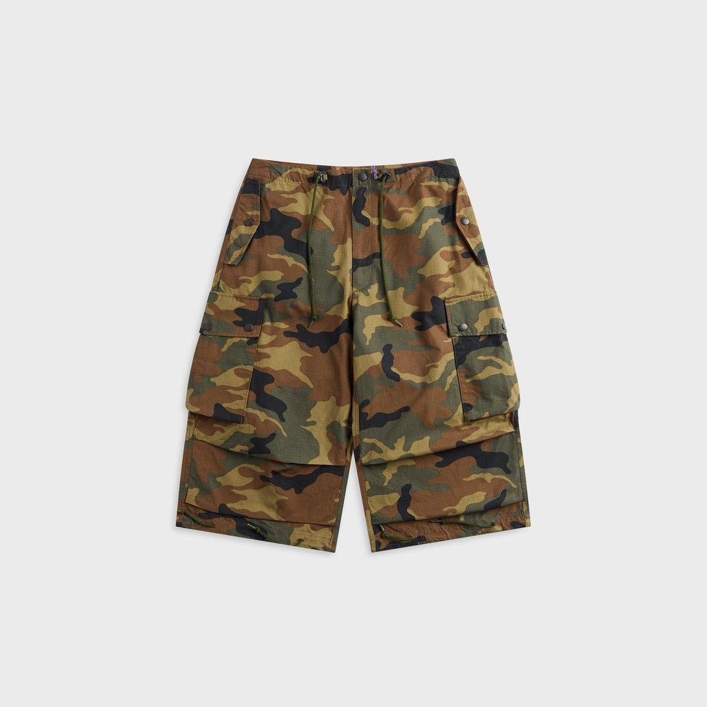 Needles Field Cotton Ripstop Short - Woodland