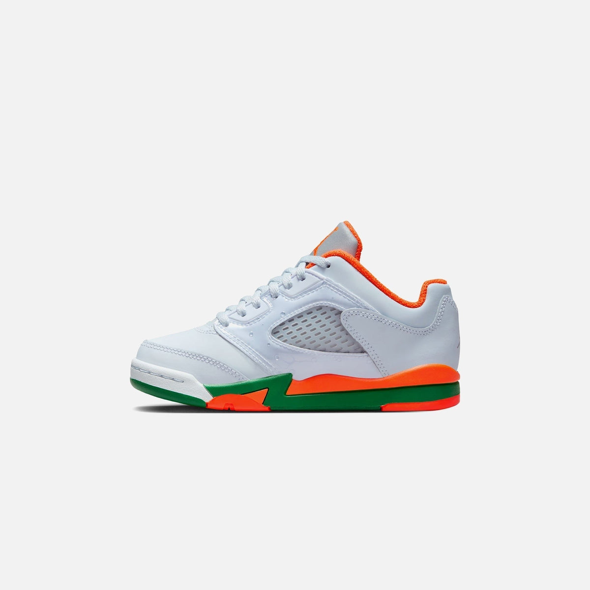 Jordans GS Air Jordan 5 Retro Low - Football Grey / Brilliant Orange