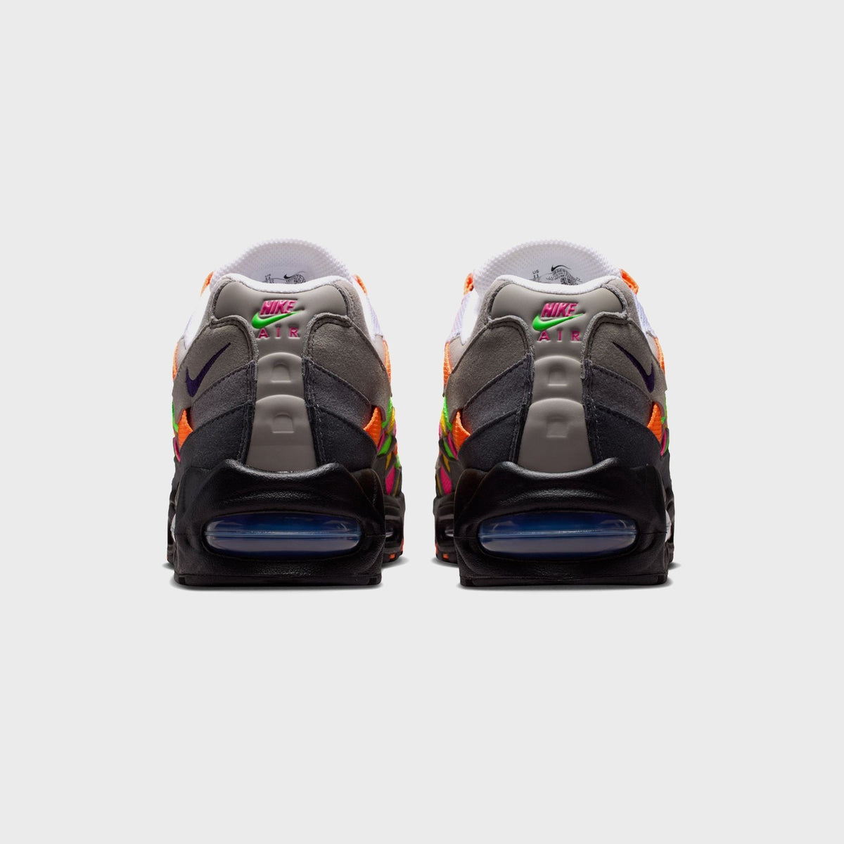 Nike Air Max 95 Big Bubble - White / Purple Dynasty / Pearl Gray / Light Charcoal