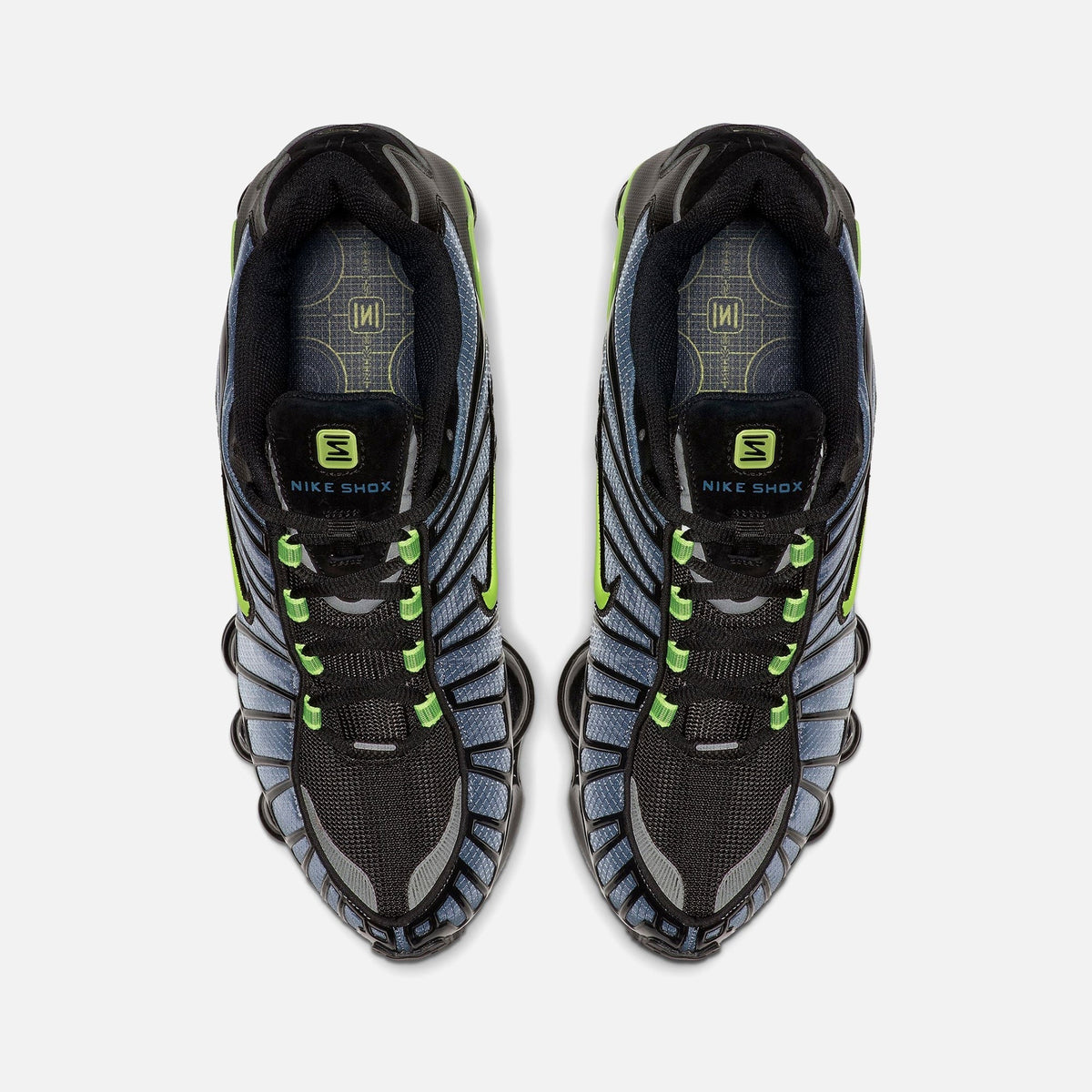 Nike Shox TL - Thunderstorm / Volt Black