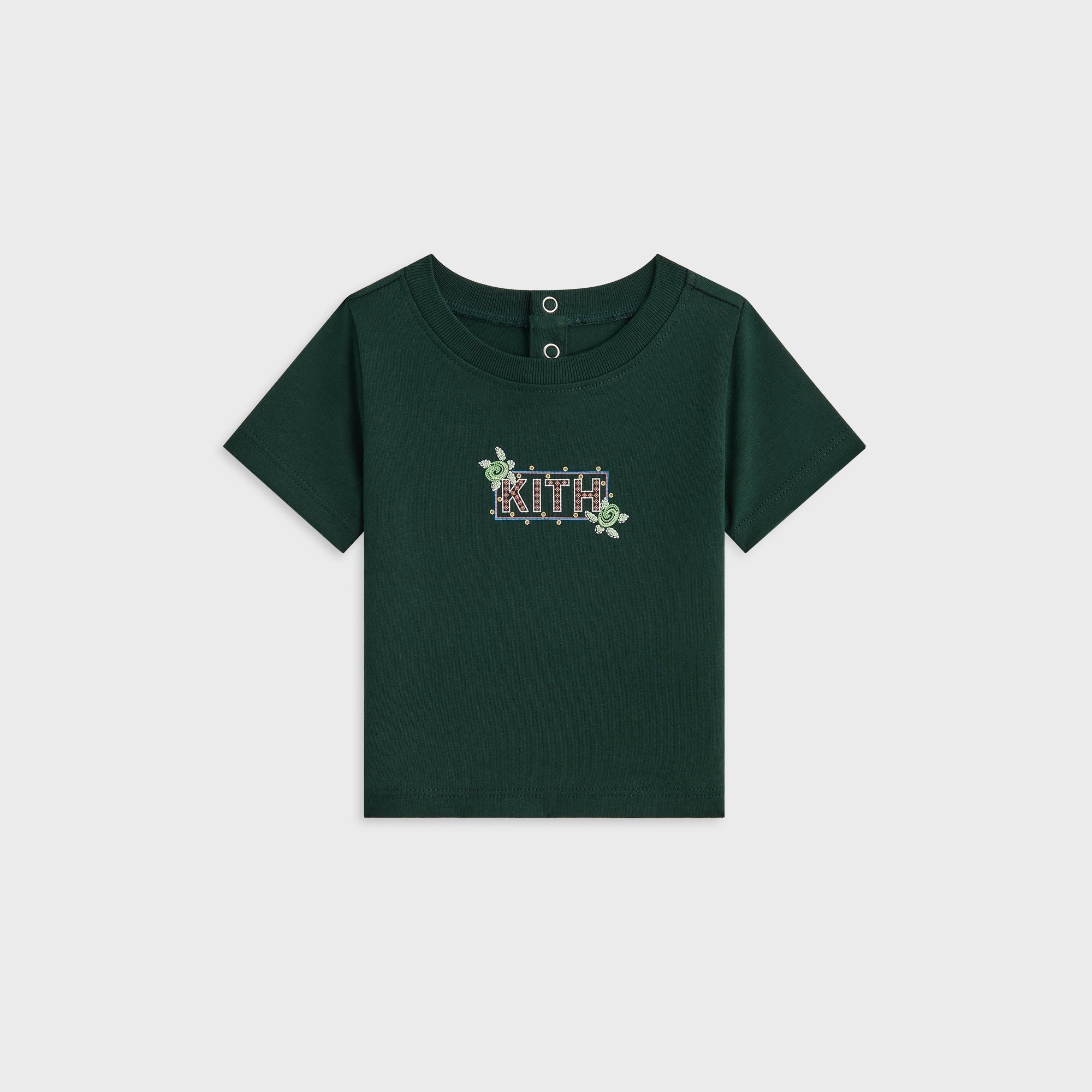 Kith Baby Beach Tile Classic Logo Graphic Tee - Stadium