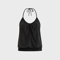 Belle Anna Coin Top - Black