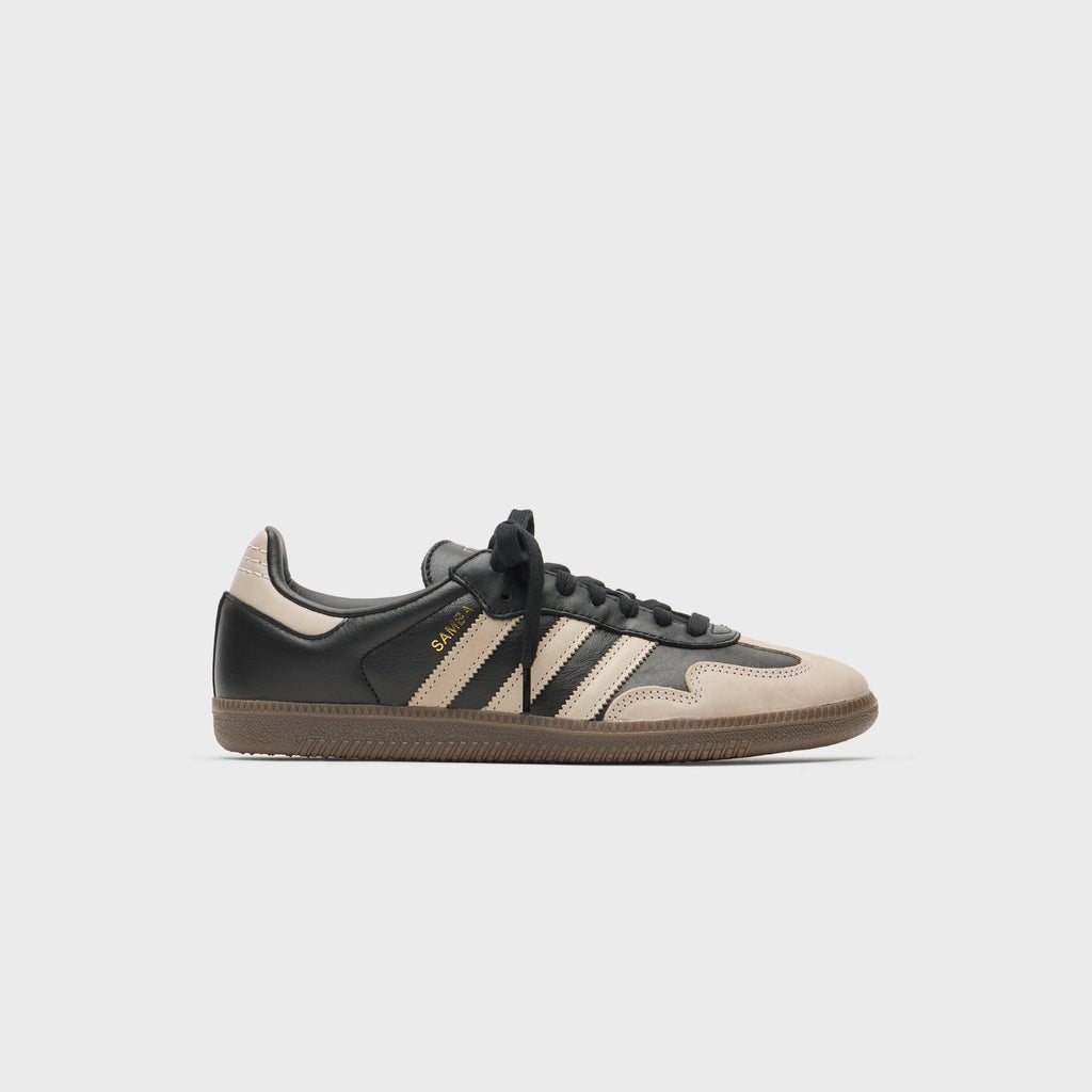 adidas WMNS Samba OG - Core Black / Wonder Beige / Gold Metallic