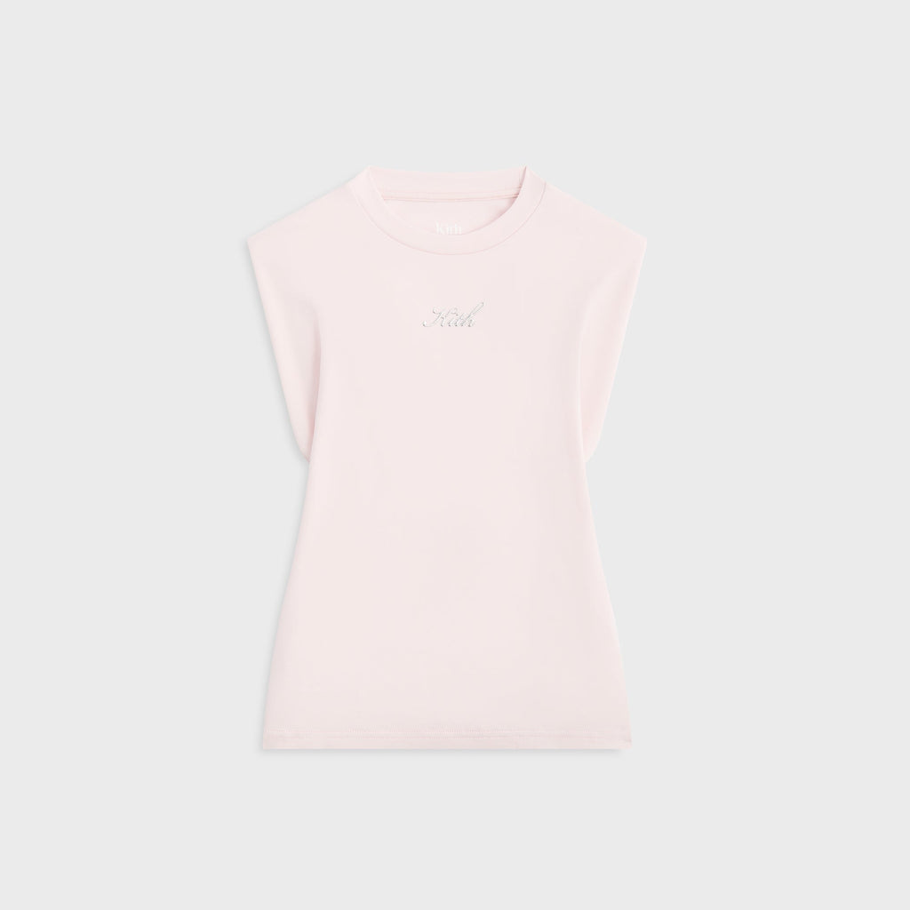 Kith Kids Metallic Script Luna Mini Dress - Bloom