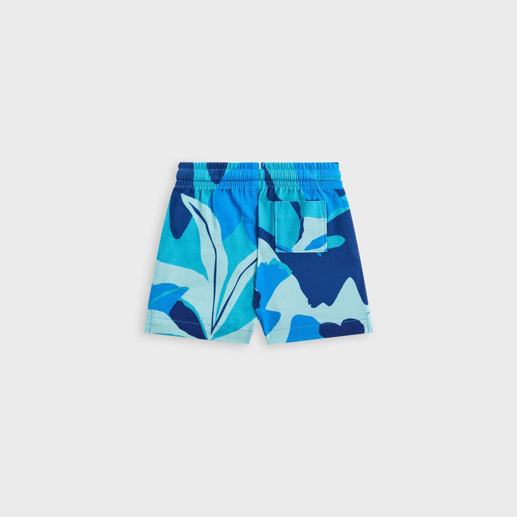 Kith Baby Abstract Tropical Thompson Camp Short - Turquoise