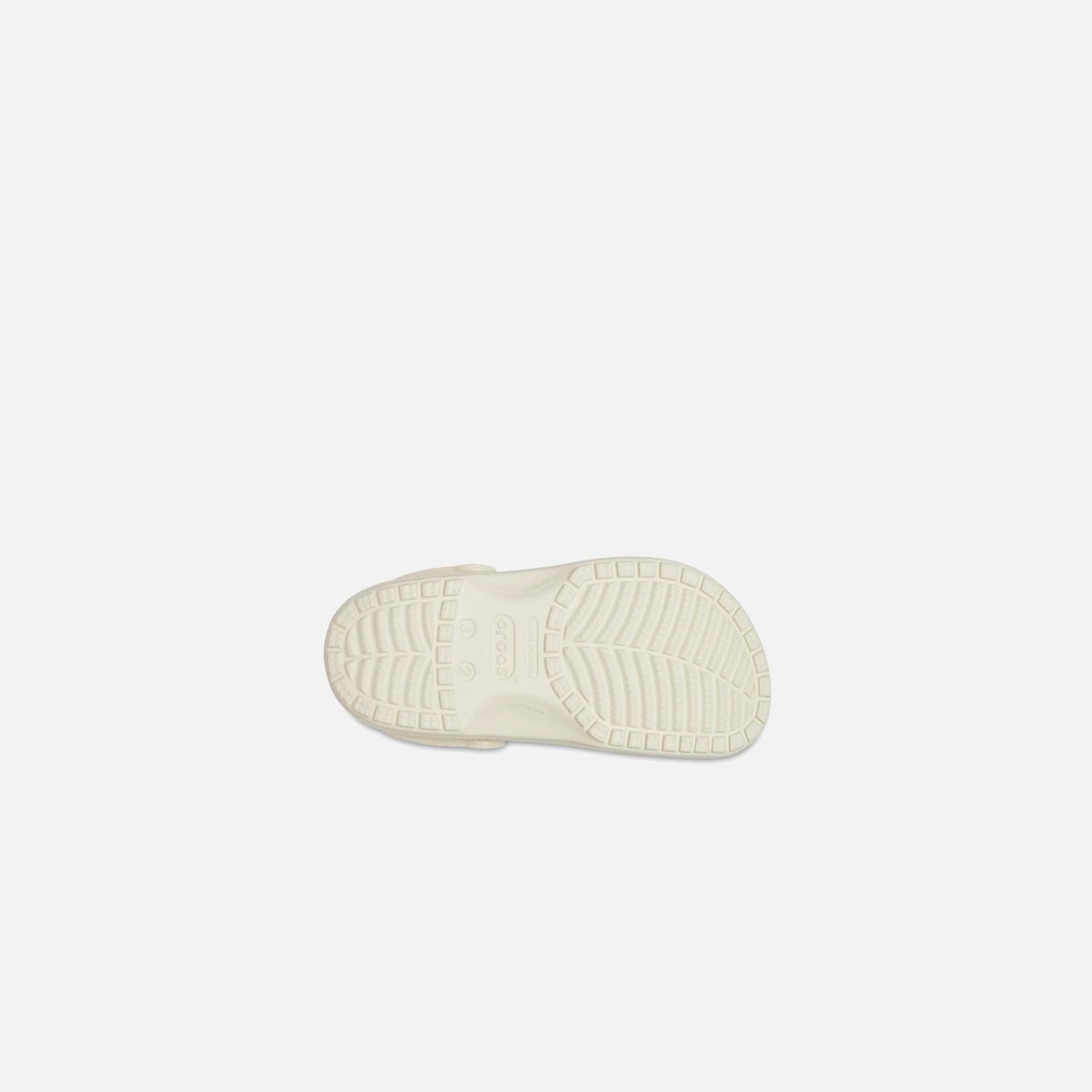 Crocs Grade School Classic Clog Kids - Bone
