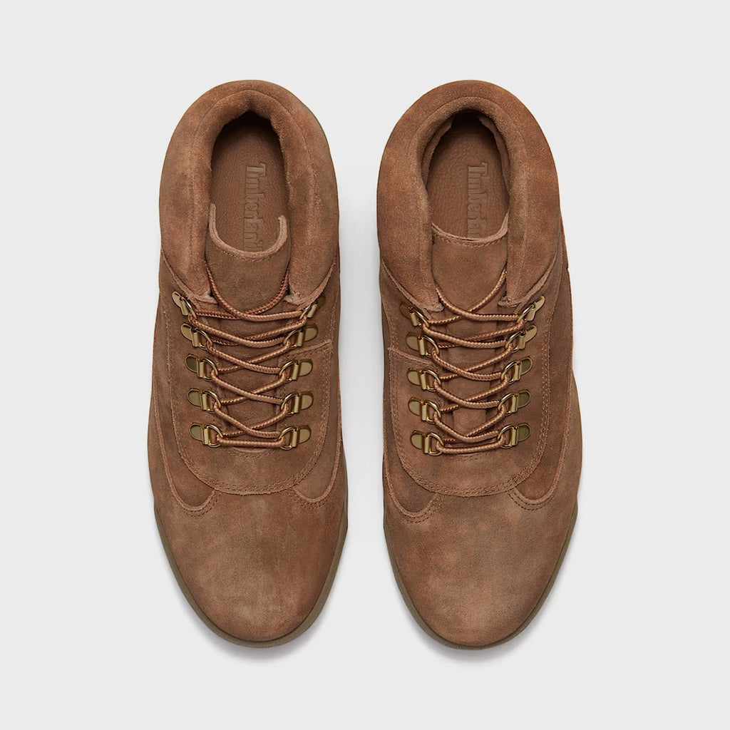 Timberland Field Lace Up Boots - Beige Suede
