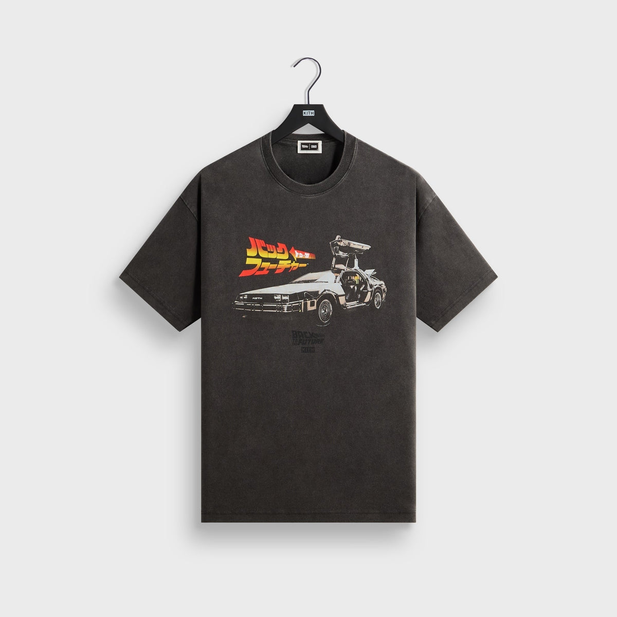Kith for Back to the Future DeLorean Vintage Tee - Black