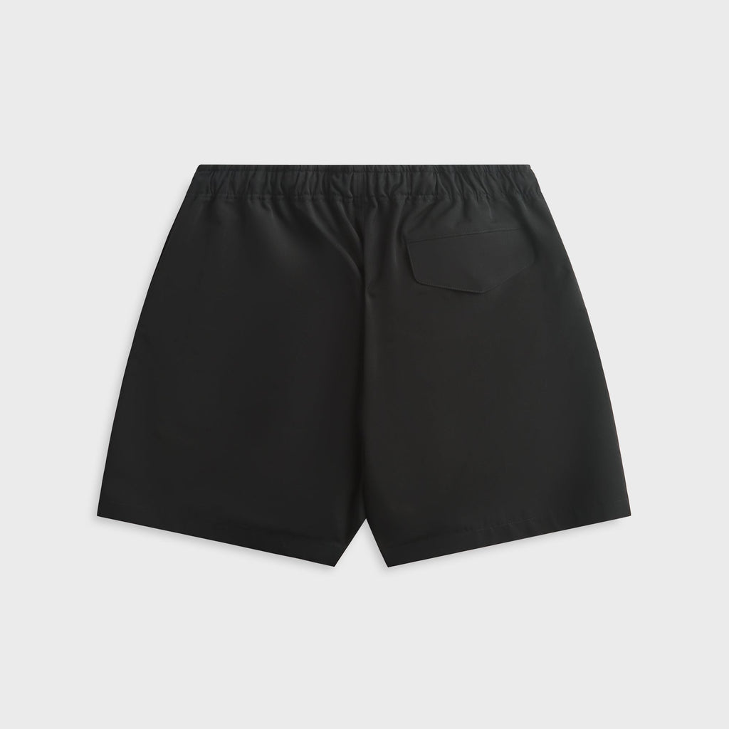 Auralee Wool Drawstring Short - Black