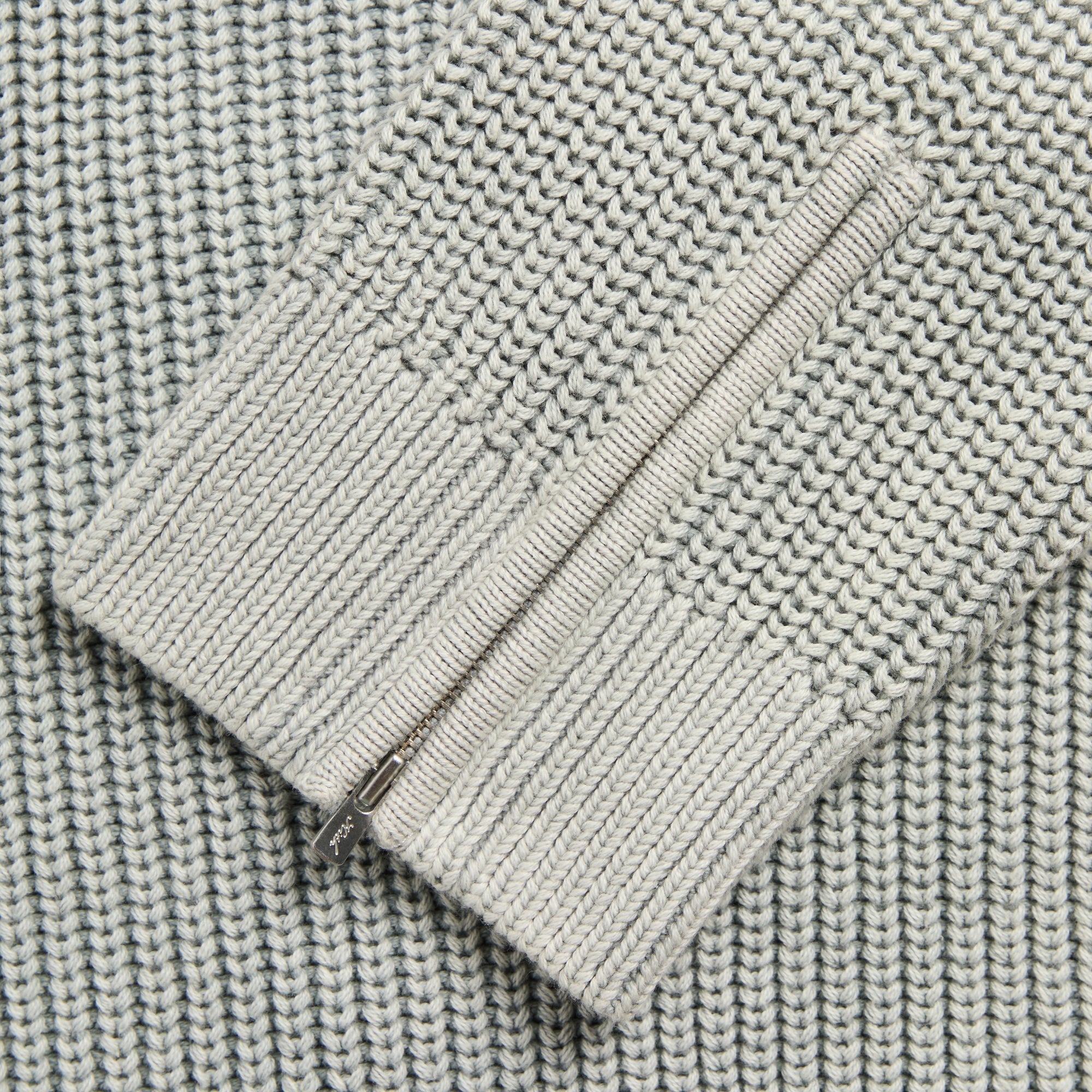 Kith Marlon Full Zip Sweater - Mist