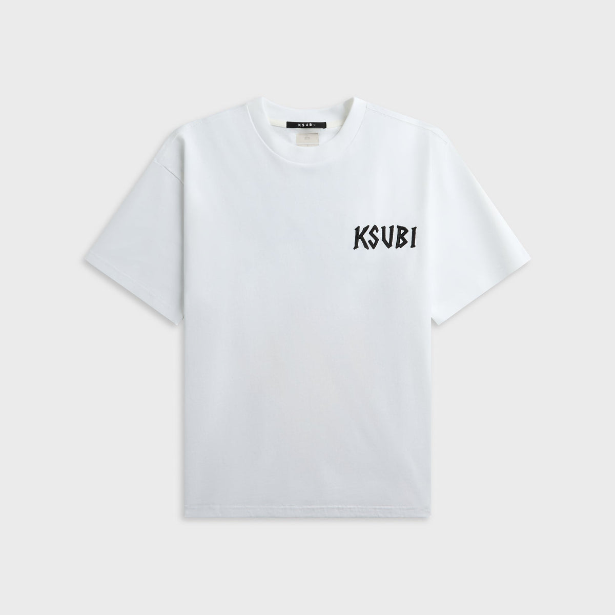 Ksubi Stay Up Ekcess Short Sleeve Tee - Tru White