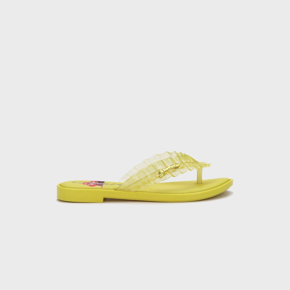 Melissa x Ganni Flip Flop Slim - Yellow