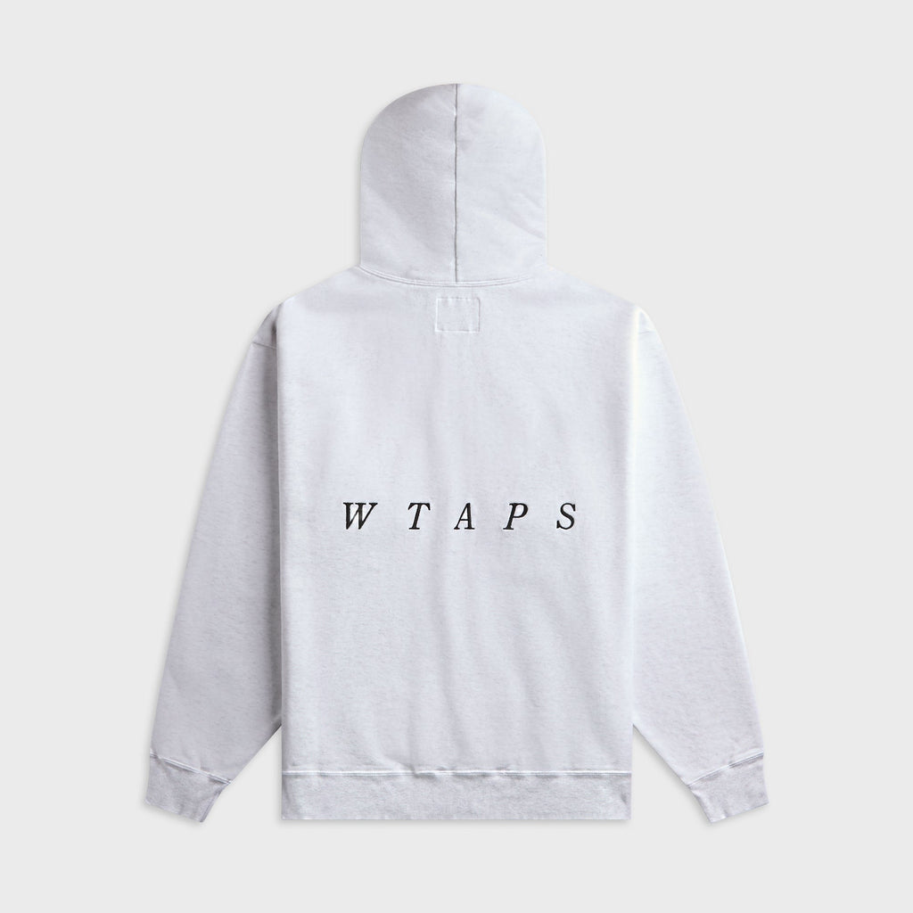 WTAPS Throwdy Cotton Zip Hoody - Light Gray
