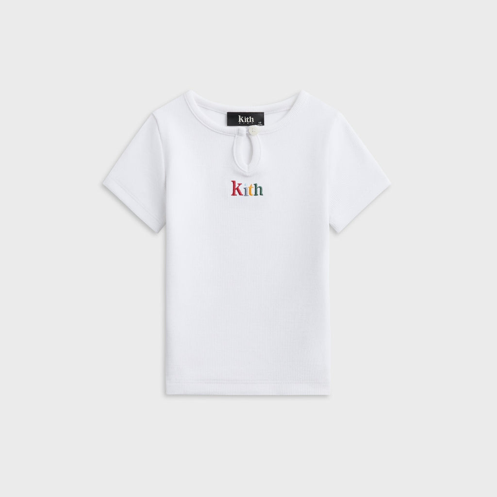 Kith Kids Mulberry III Logo Tee - White