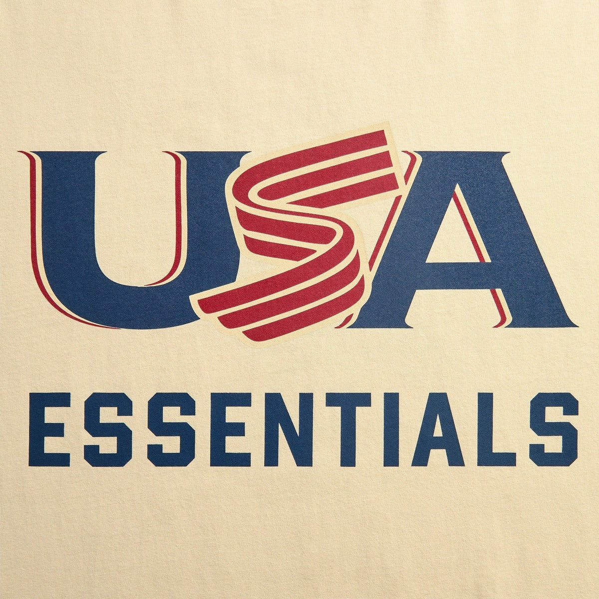 Essentials USA Baseball Merch Tee - Oat