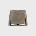 Rick Owens Fog Cutoff Mini Skirt - Dust
