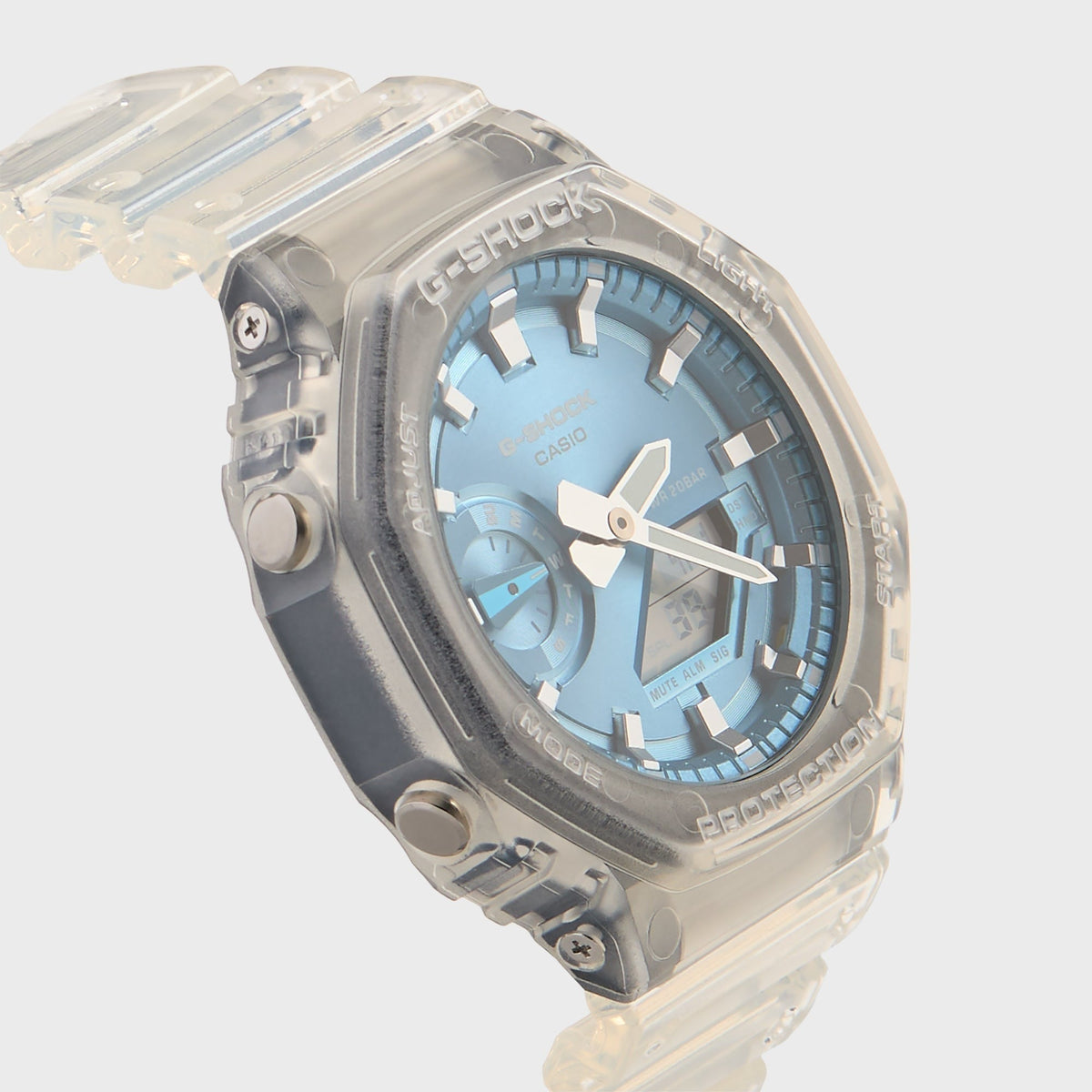 G-SHOCK GA2100BM-7A2 - Skeleton / Blue