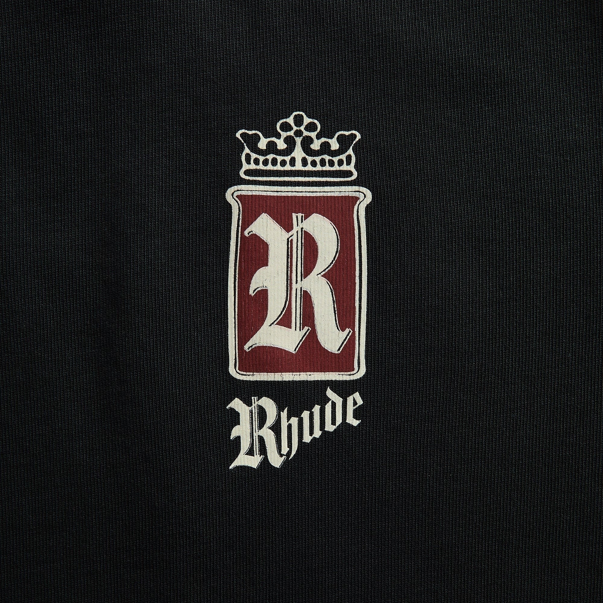 Rhude Fumar 91 Tee - Vintage Black / White / Red
