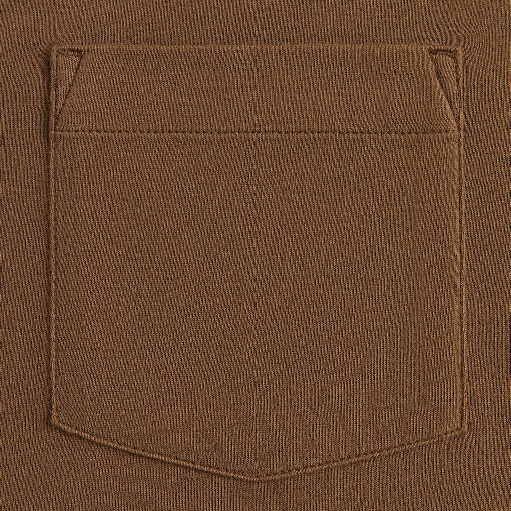 Kith Long Sleeve Leonard Pocket Tee - Earth
