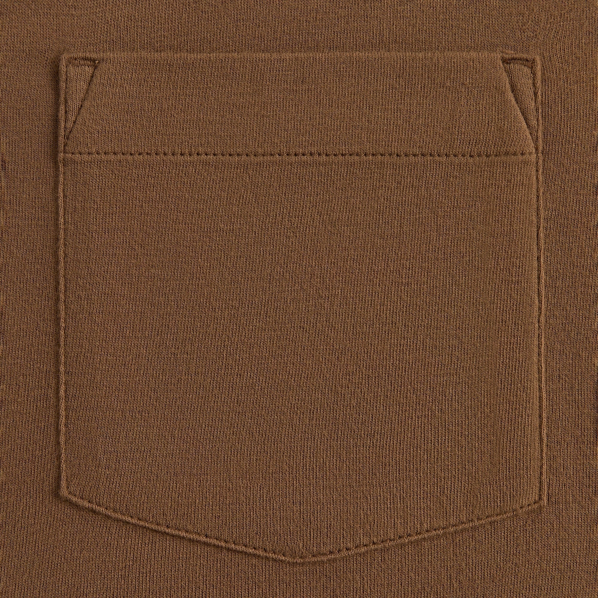 Kith Long Sleeve Leonard Pocket Tee - Earth