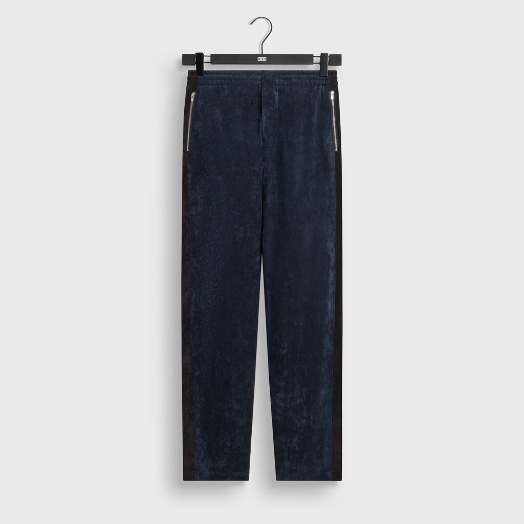 Kith Sueded Velour Landry Pant - Nocturnal