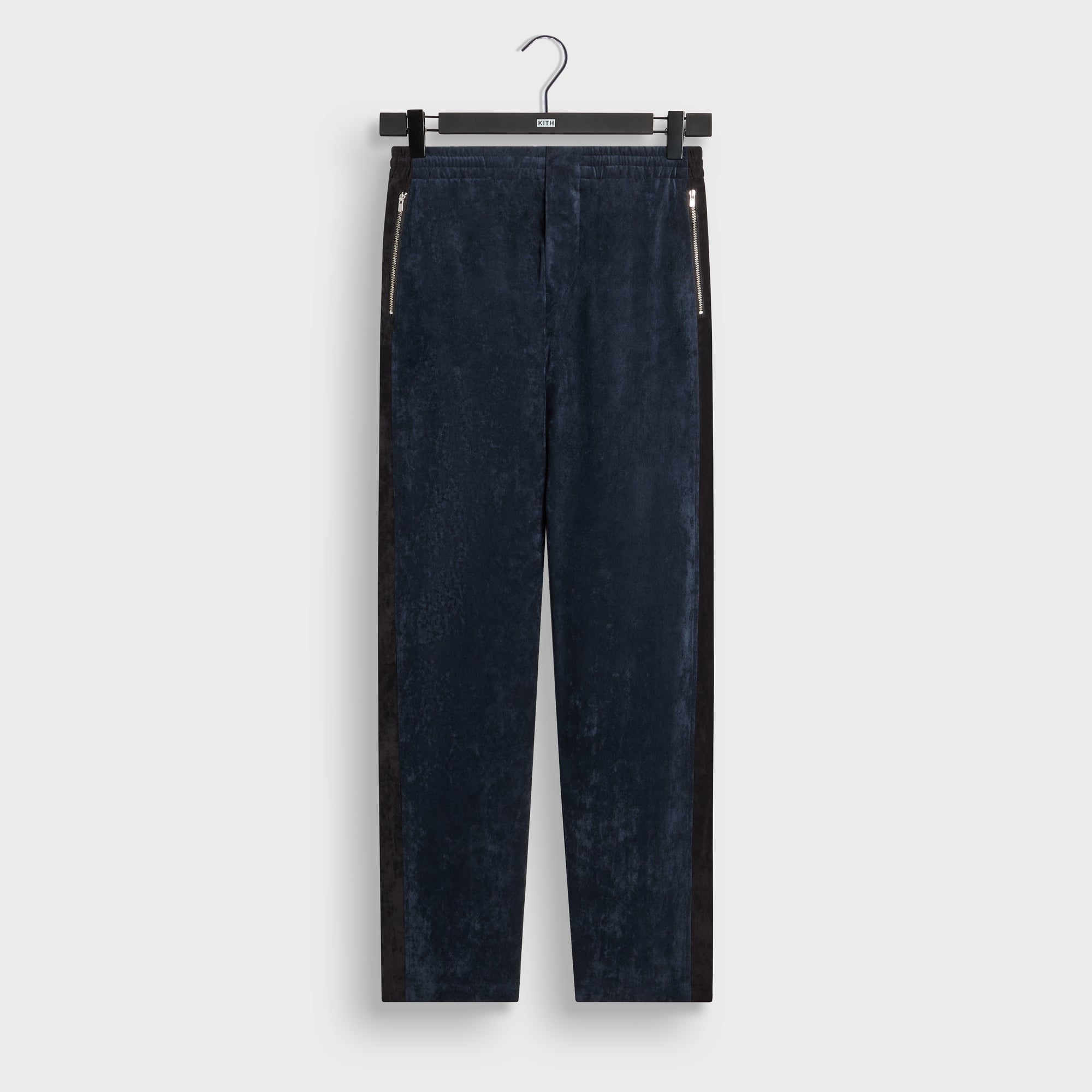 Kith Sueded Velour Landry Pant - Nocturnal