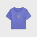 Kith Kids Sketched Classic Logo Mulberry II Tee - Iolite - PH