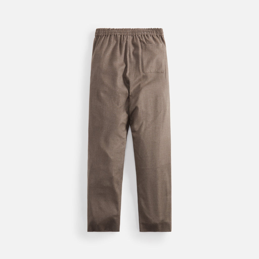 Auralee Super Light Wool Easy Slacks - Brown