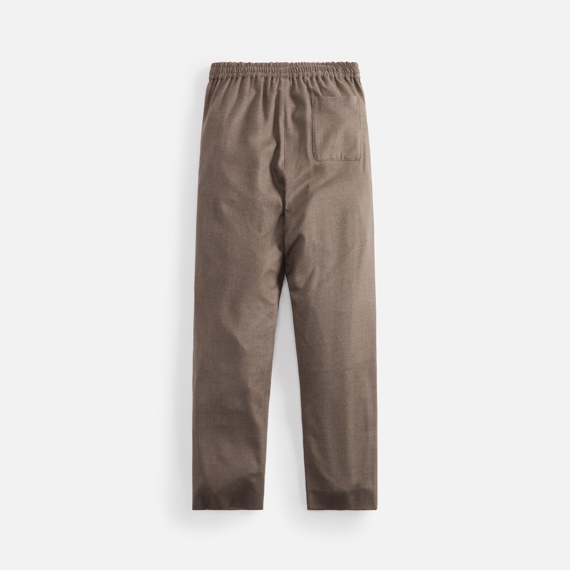 Auralee Super Light Wool Easy Slacks - Brown