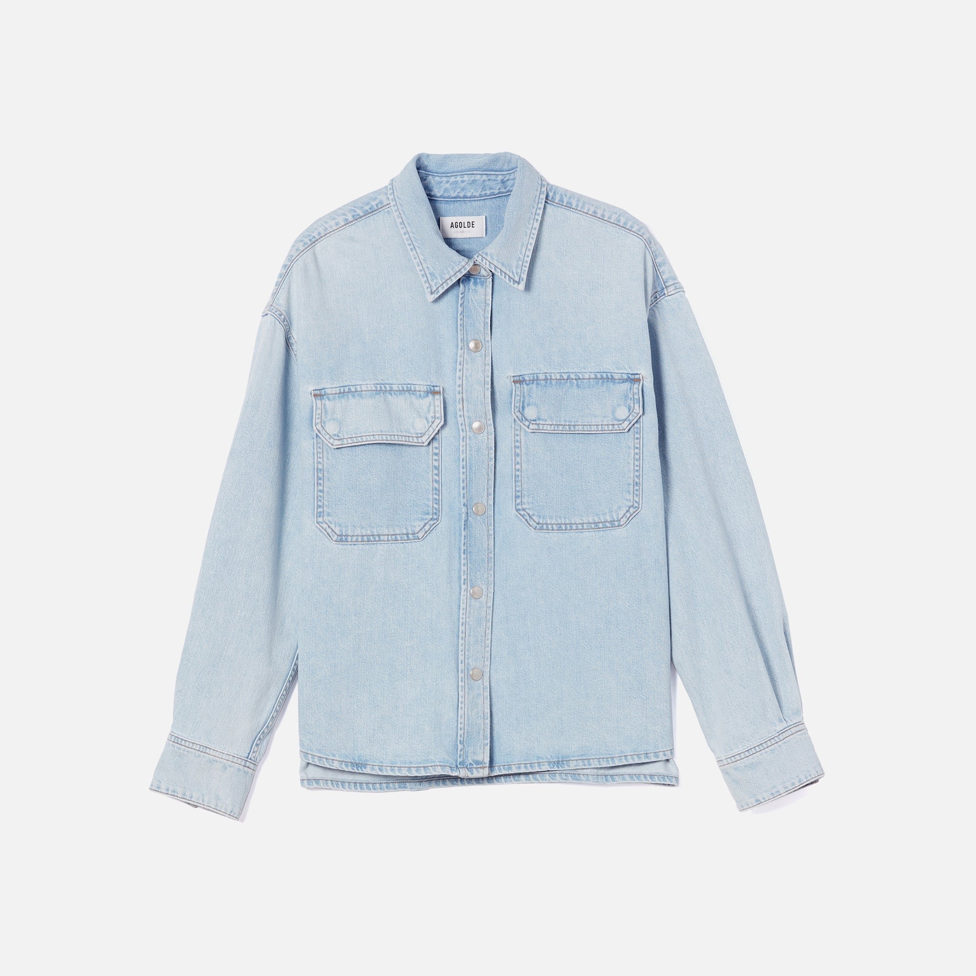 Agolde Gwen Slice Shirt - Tension