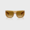 KHAITE x Oliver Peoples 1974C Sunglasses - Dark Honey / Amaretto Gradient