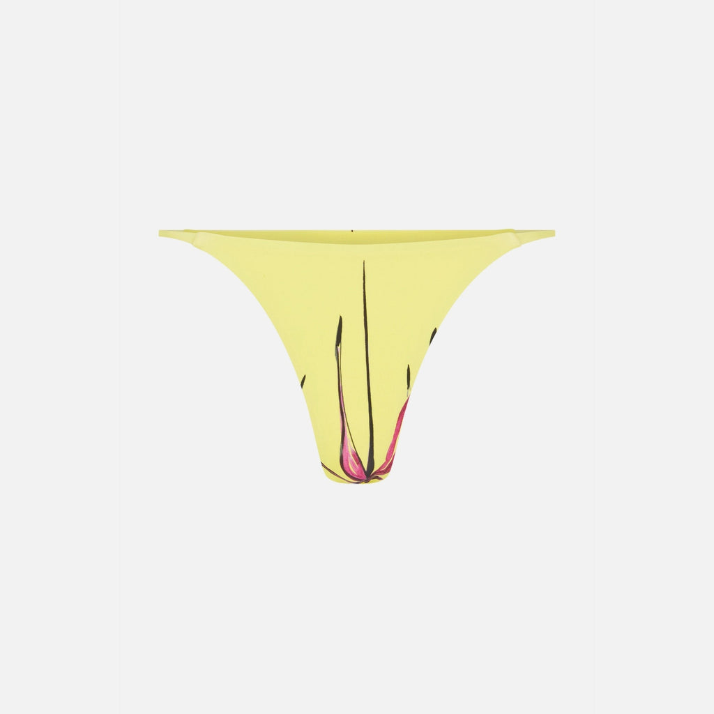 Louisa Ballou Mini Ring Bikini Bottoms - Caledenia Orchid