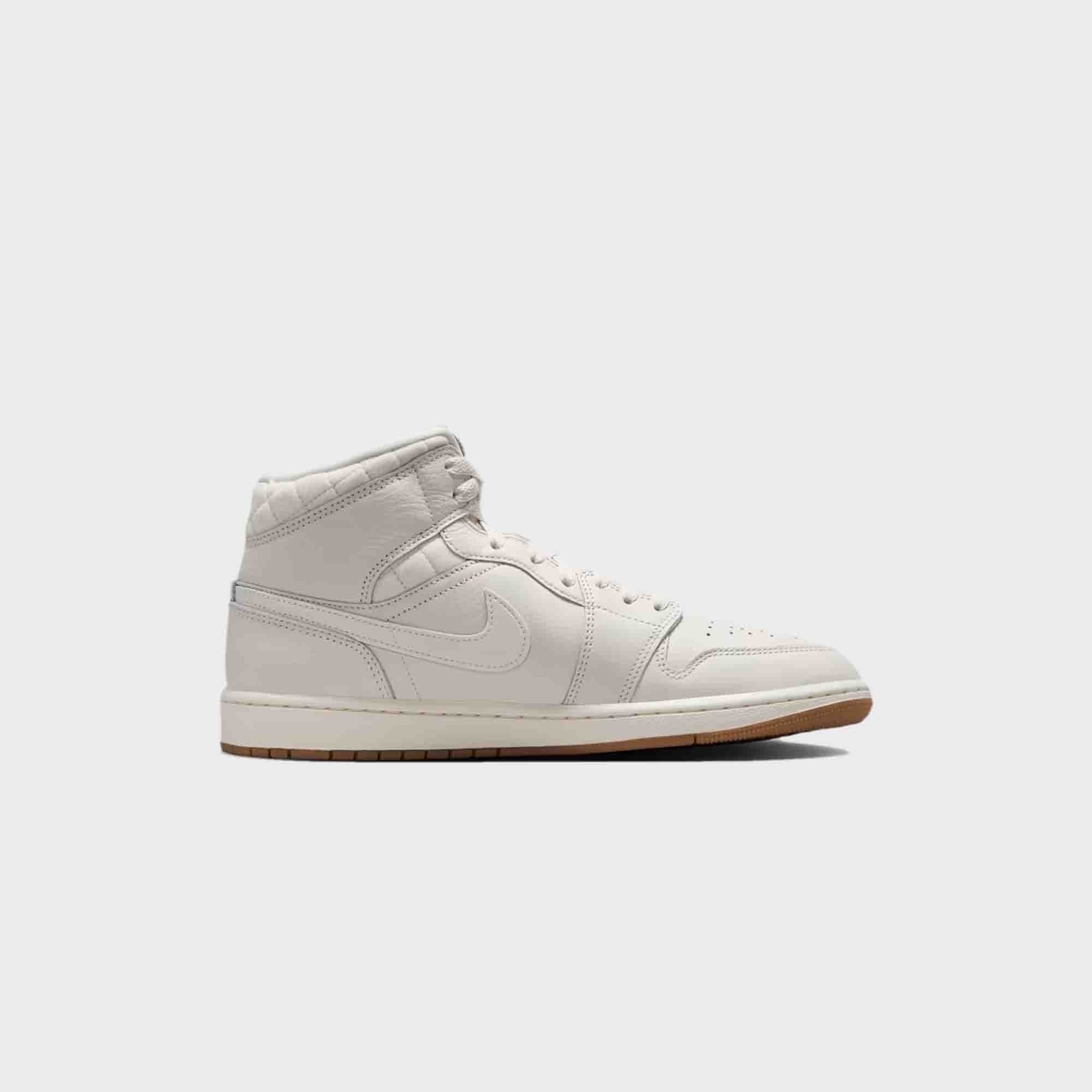 Jordan Air Jordan 1 Mid SE - Phantom / Gum Dark Brown / University Red / Sail