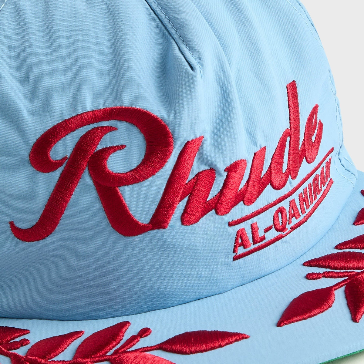 Rhude Al-Qahirah Souvenir Hat - Baby Blue / Red