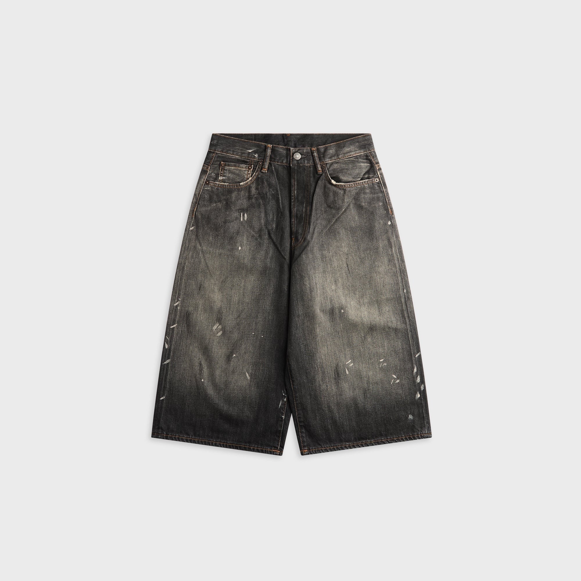 Acne Studios Casual Graphic Short - Black