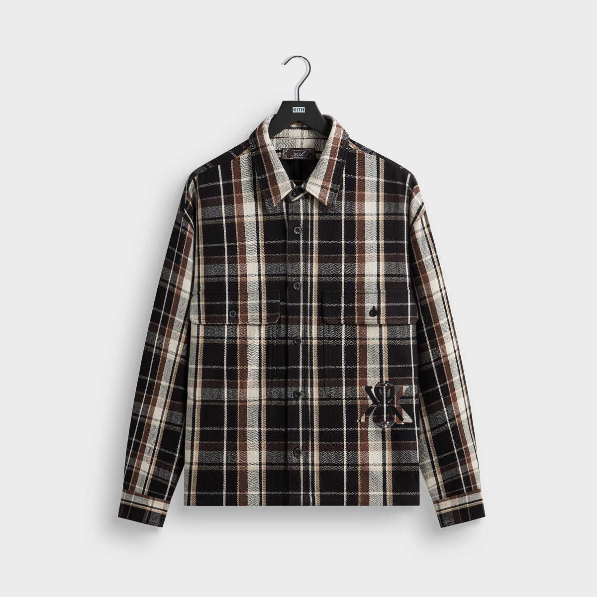 Kith Plaid Henson Buttondown Shirt - Black